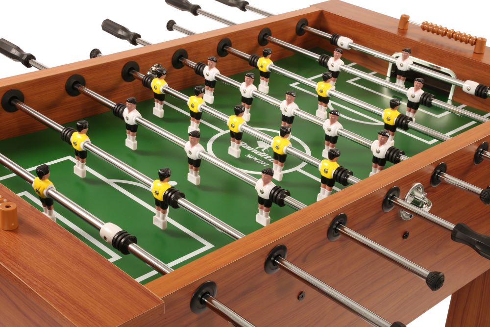 Tischkicker Profi Soccer Deluxe<br>Braun – Bild 2