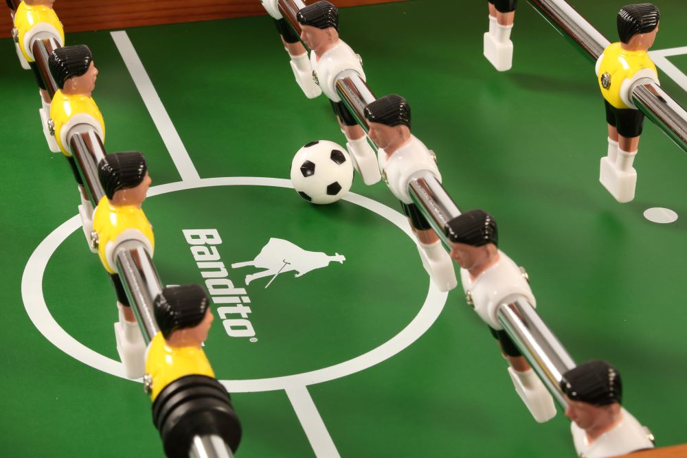 Tischkicker Profi Soccer Deluxe<br>Braun – Bild 5