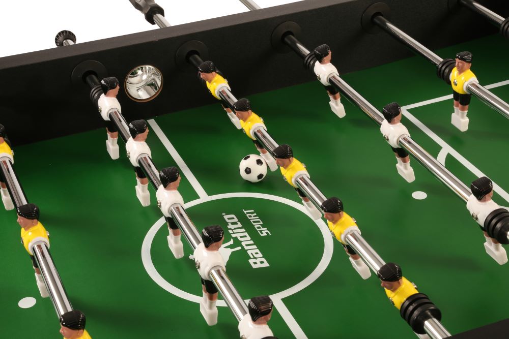 Tischkicker Profi Soccer Deluxe<br>Schwarz – Bild 2