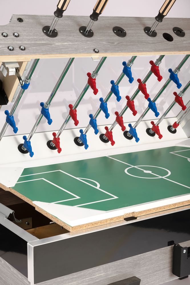 Tischkicker Coperto DeLuxe<br>Graumeliert – Bild 4