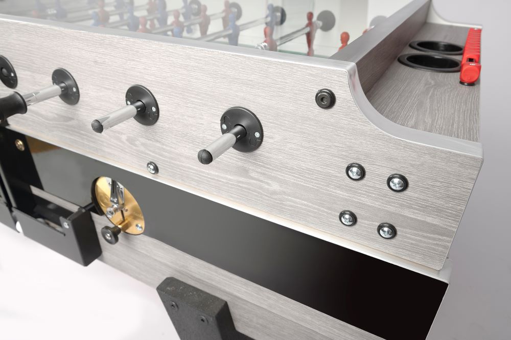 Tischkicker Coperto DeLuxe<br>Graumeliert – Bild 3